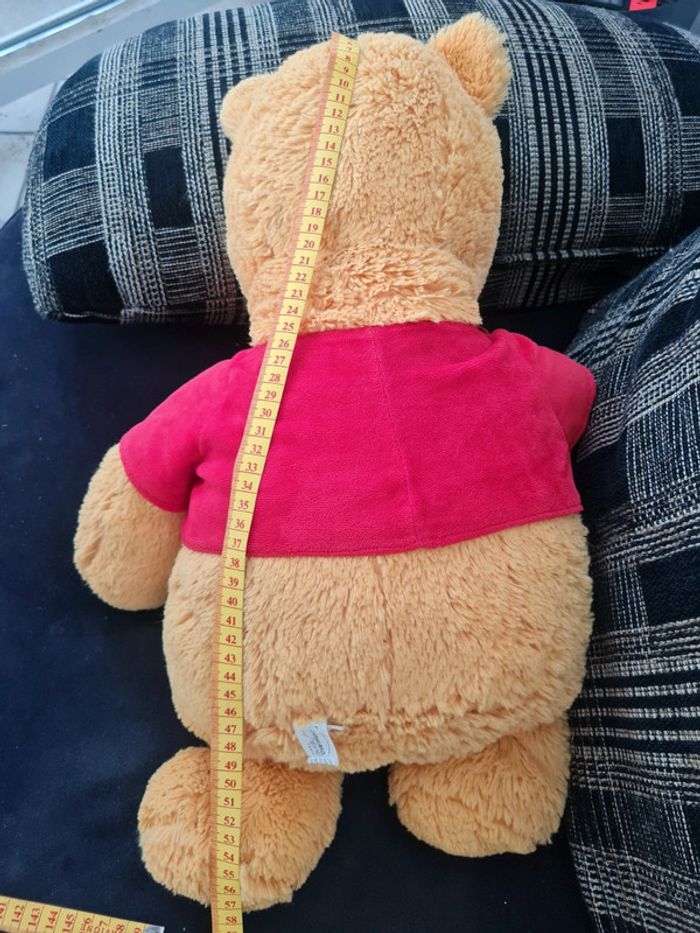 Winnie 60 cm - disneyland paris - poil long comme neuf - photo numéro 5