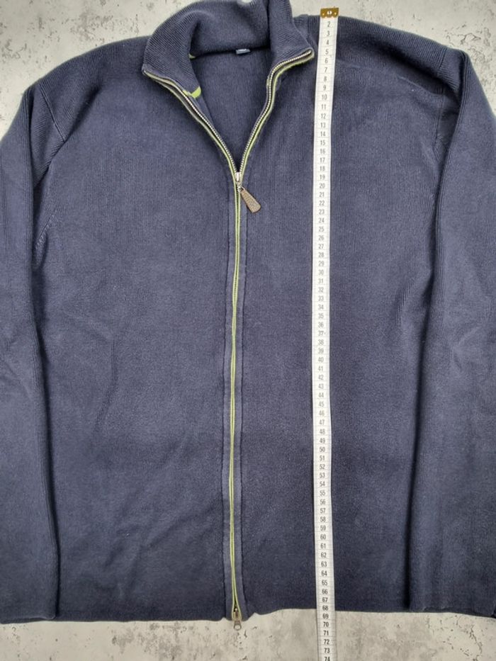 Veste zippée Tommy Hilfiger – Bleu marine – Taille XL Hommes (mesures en photos) - photo numéro 11