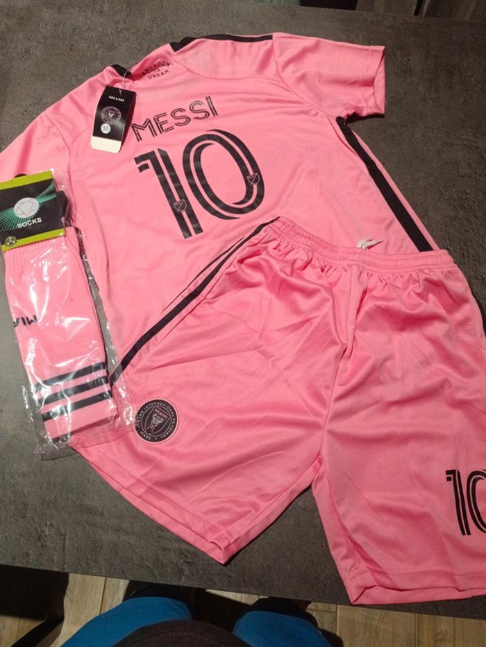 Tenue football Léo Messi Inter Miami rose t.30