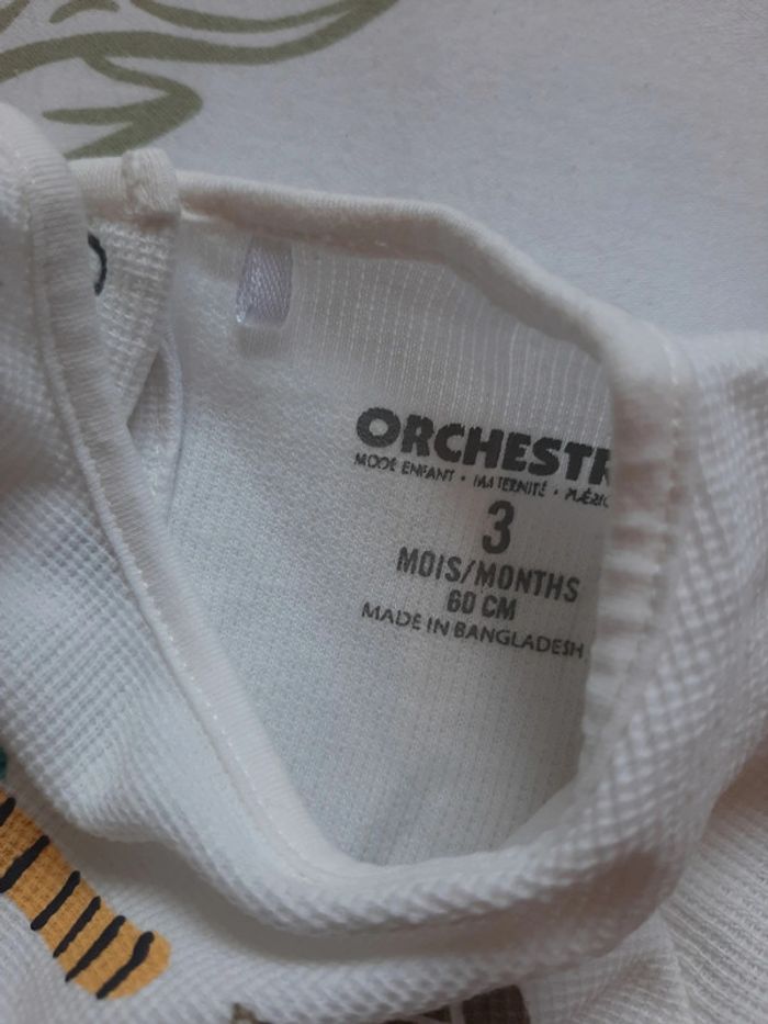 Tee-shirt manche courte 3mois - photo numéro 2