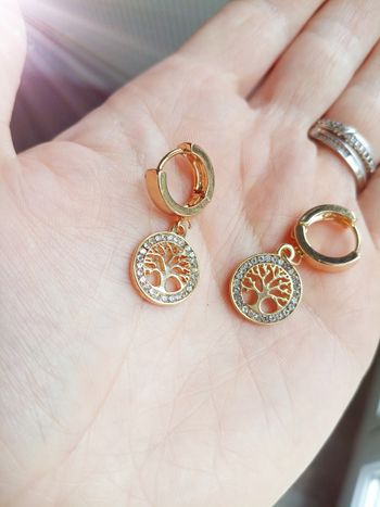 Boucles d'oreilles arbre de vie