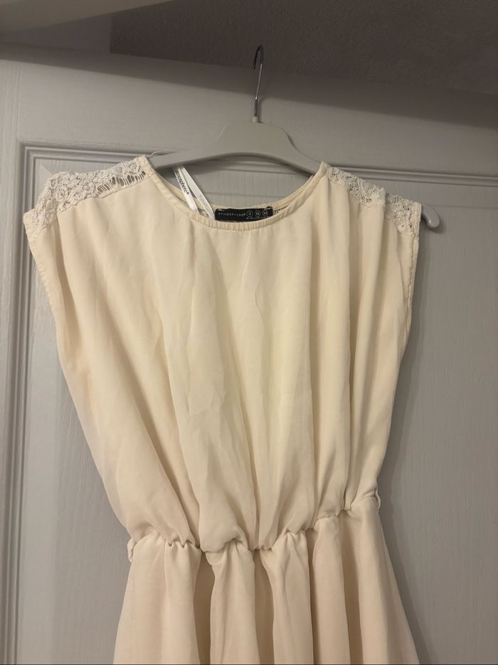 Robe en voile doublée atmosphère  s - photo numéro 3