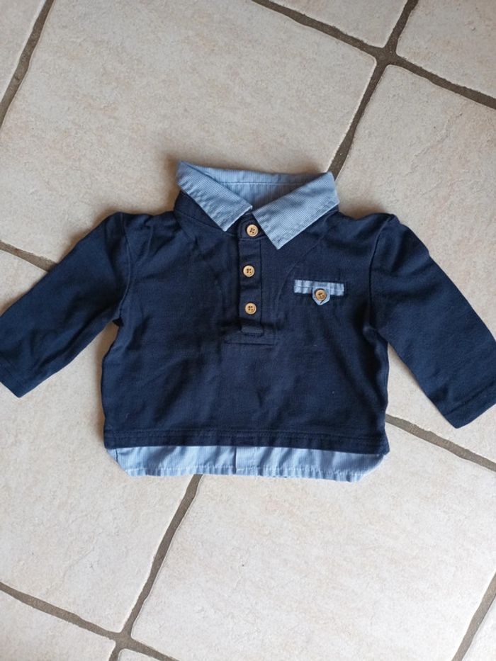 Chemise 0/3mois primark