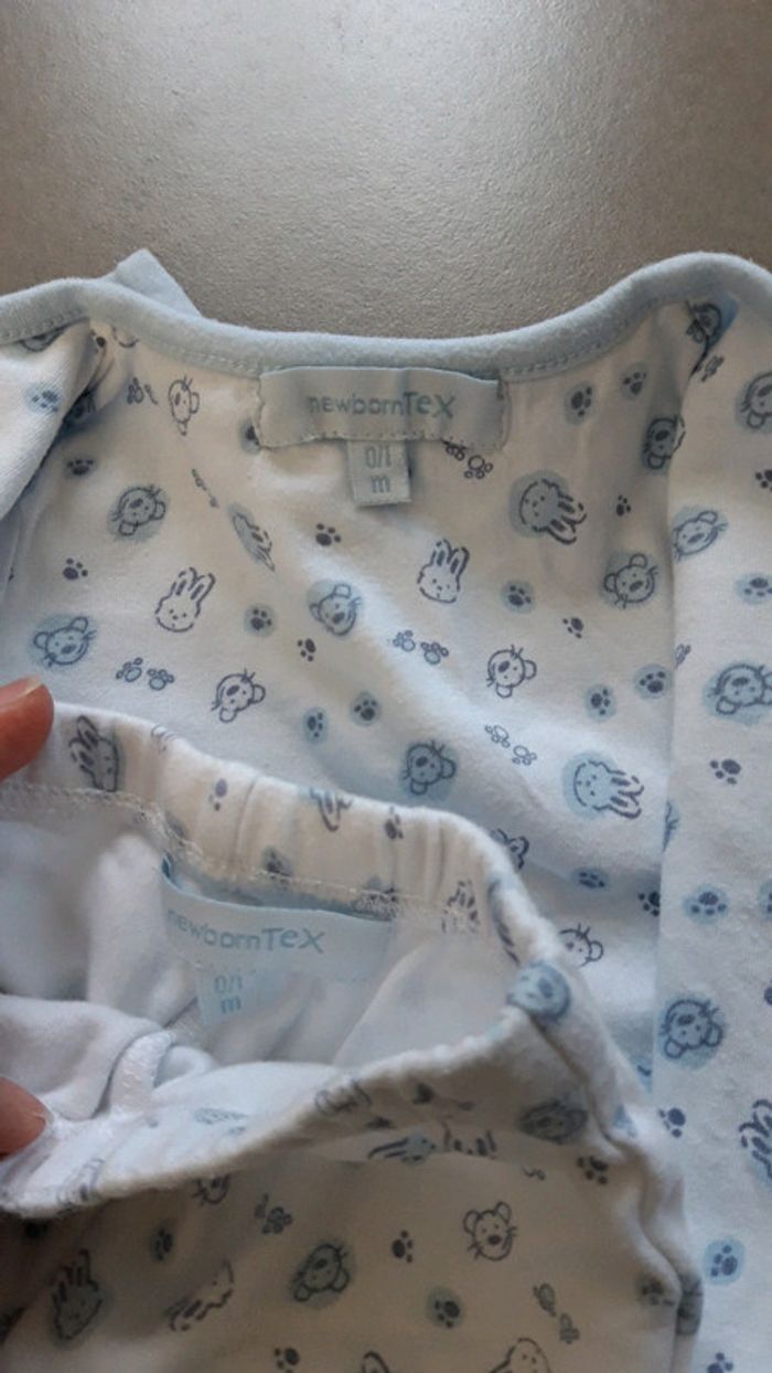 Ensemble/pyjama/dors bien kiabi 0/1mois - photo numéro 6