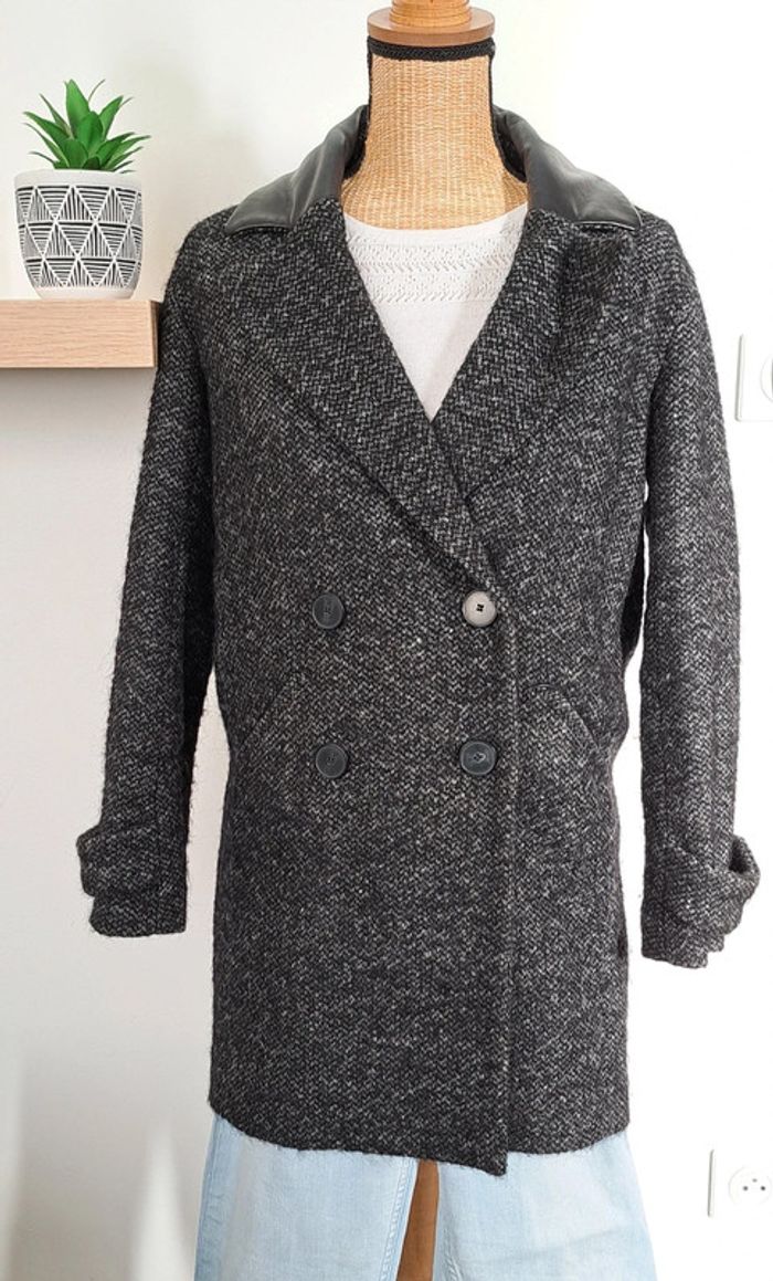 Manteau Comptoir Des Cotonniers en laine - photo numéro 4