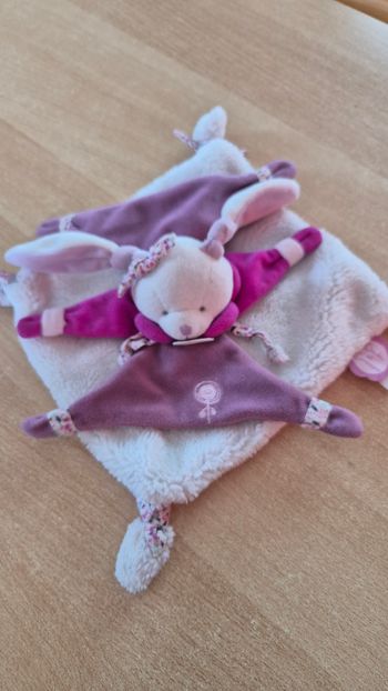 Doudou lapin cerise doudou et compagnie neuf