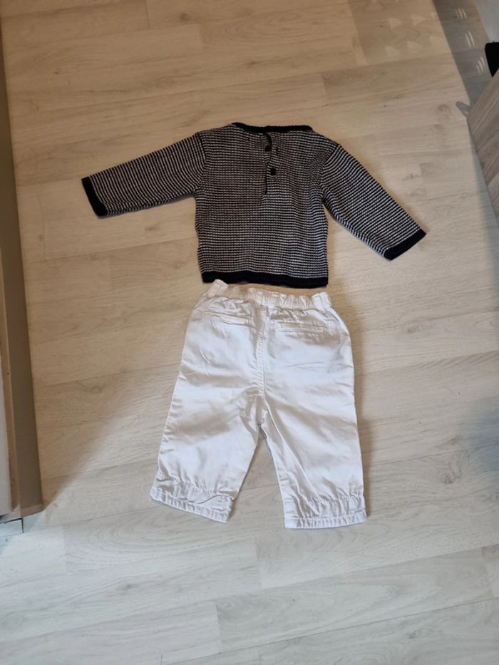 Ensemble pantalon pull 3 mois - photo numéro 4