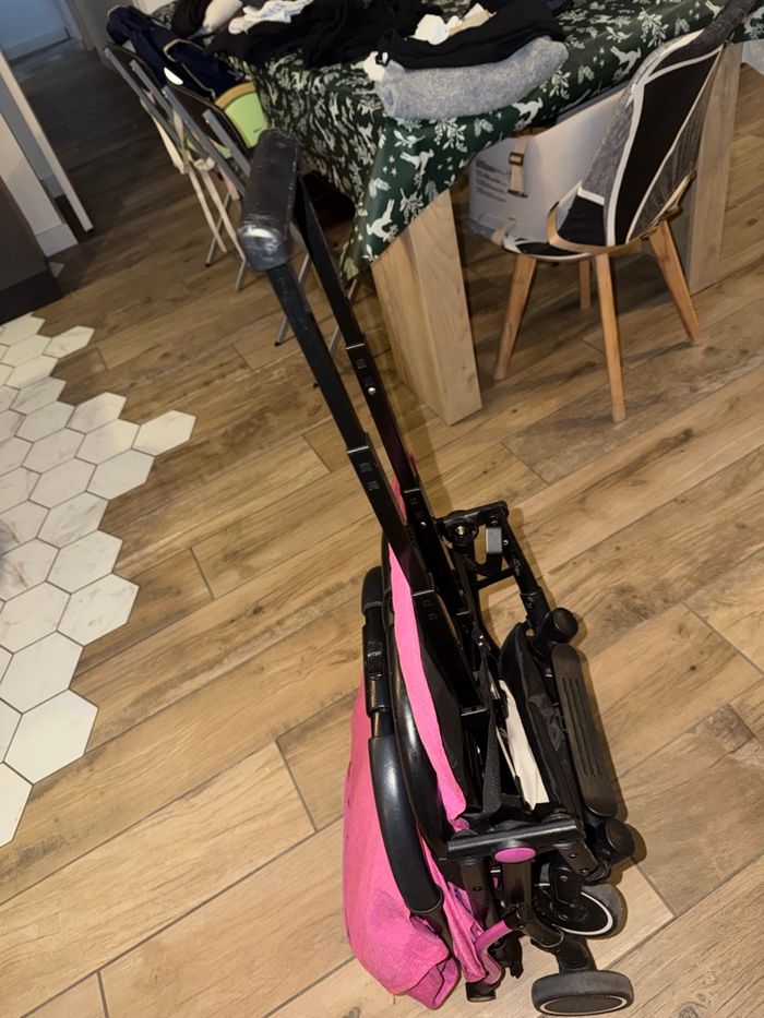 Pousette chicco rose - photo numéro 5