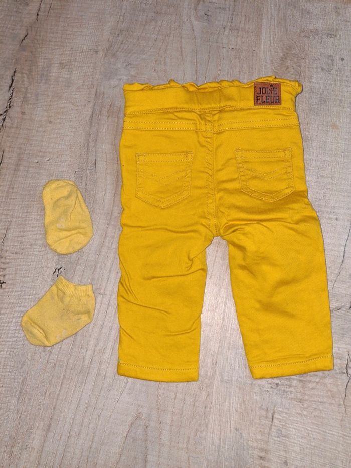 Pantalon fille 3 mois - photo numéro 3