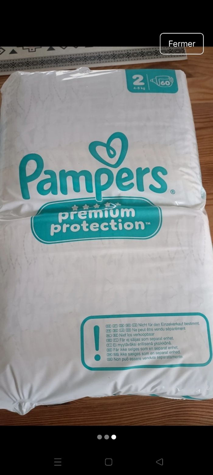 Couches taille 2 pampers - photo numéro 3