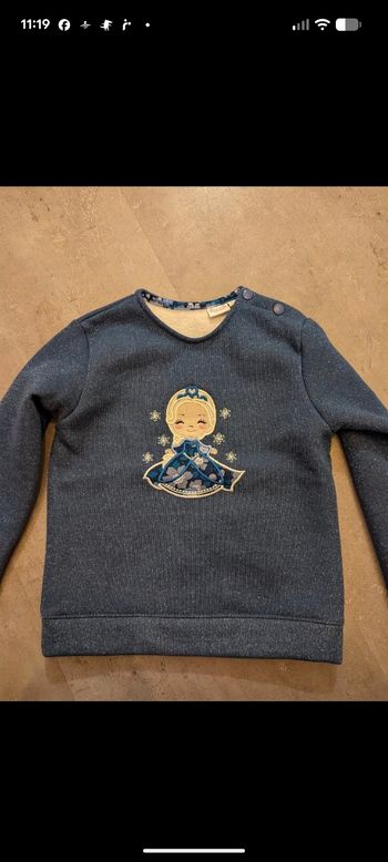 Sweat liberty reine des neiges 