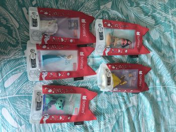 Lot de 5 figurines Tobies – Sous blister – Neuf – Avec QR code audio