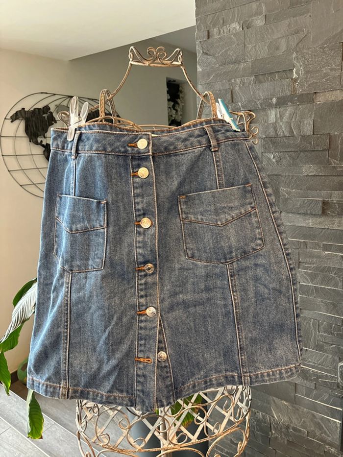 Jupe en jeans