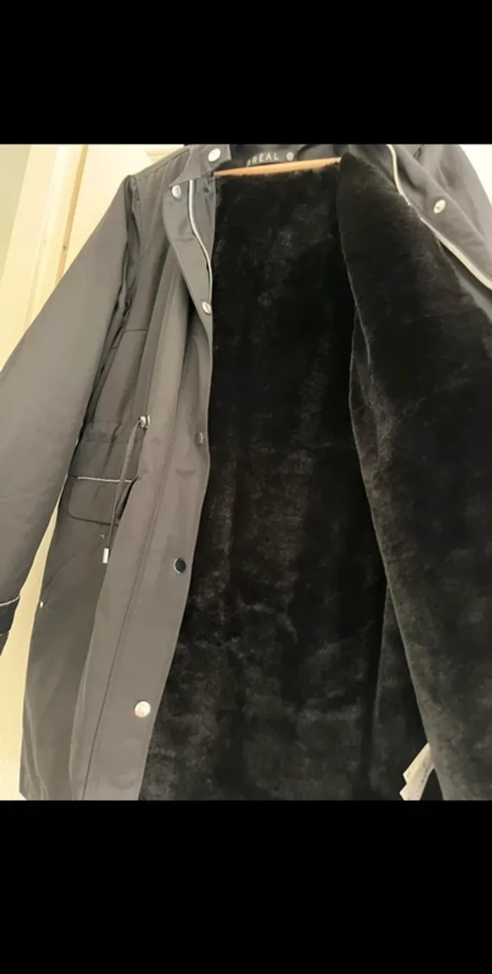 Manteau noir Breal - photo numéro 4