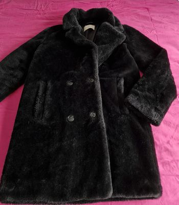 Manteau Promod femme fausse fourrure 38