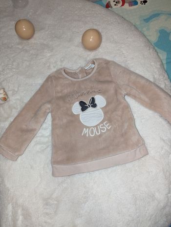 Pull polaire chaud Minnie