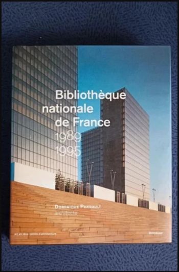 Livre bibliothèque nationale de france 1989 1995 Dominique perrault architecte Très bon état