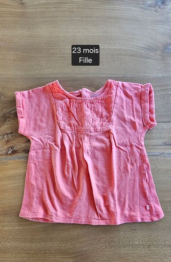 Tee-shirt manches courtes fille