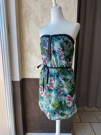Robe bustier fleuris KWoman 38