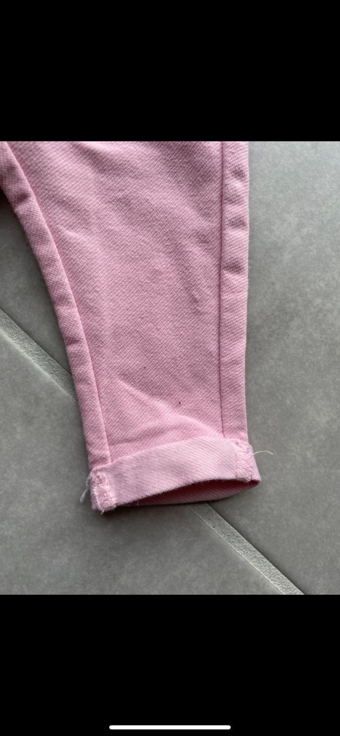 Pantalon Jean rose Taille 3 mois - photo numéro 7