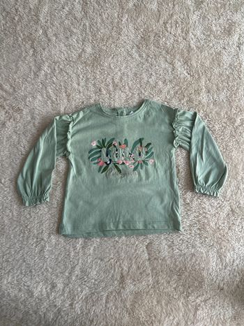 Haut turquoise