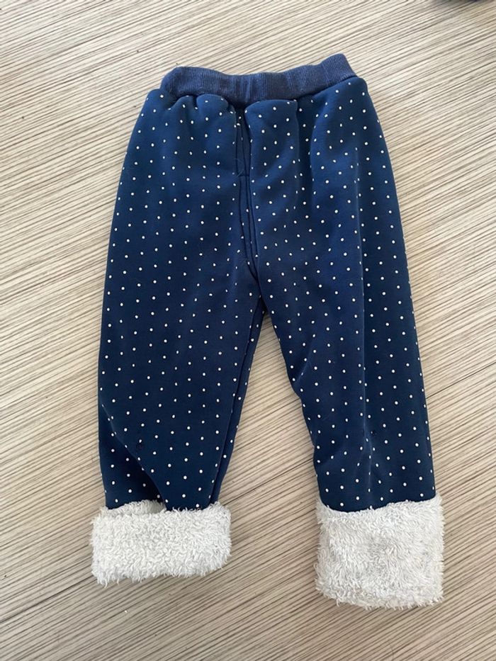 Pantalon fourré 18/24 mois