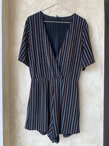 Combi-short irisé à rayures Pull&Bear L