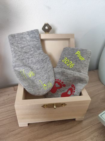 Petit coffre personnalisé pour annonce