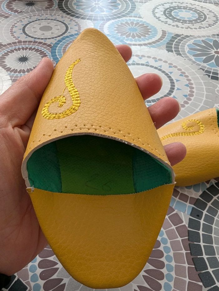 Babouche enfant taille 26 - photo numéro 3