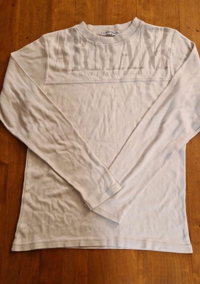 T shirt manches longues Armani