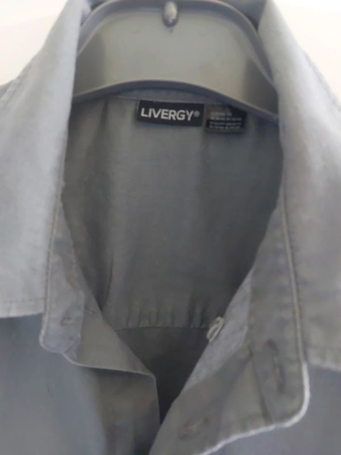Chemise grise H manches longues - photo numéro 2