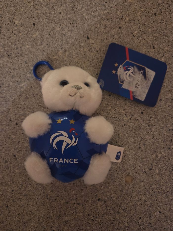 Peluche porte clé france