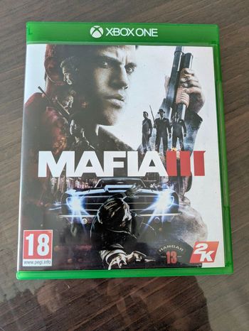 Jeu vidéo mafia 3 Xbox one