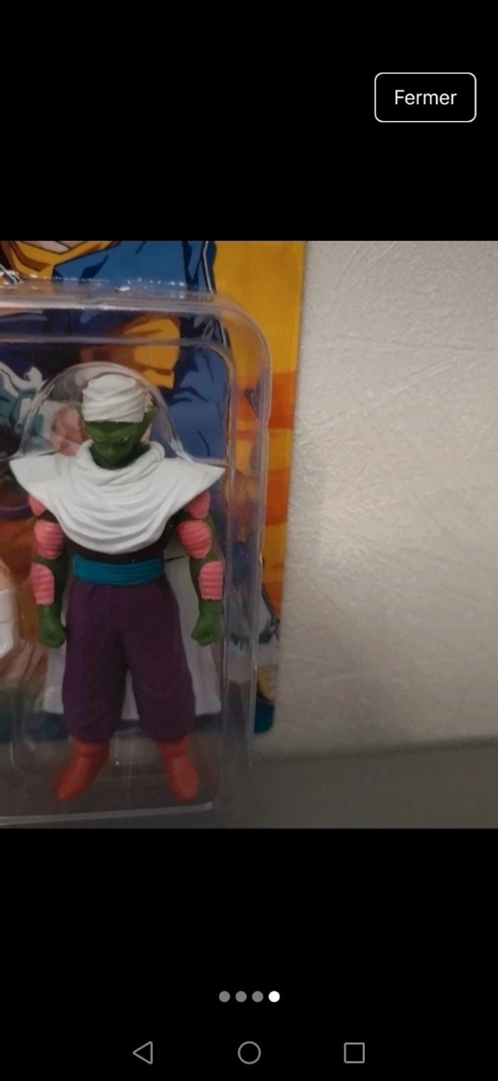 Figurines dragonball z set héros - photo numéro 4