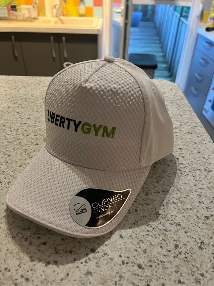 Casquette blanche Libertygym - photo numéro 2