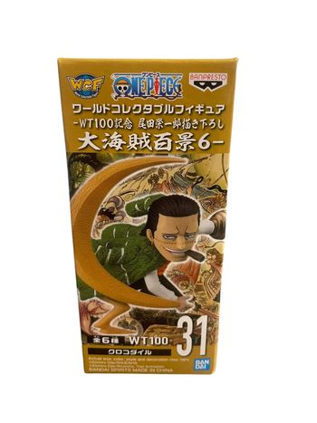 Figurine One Piece WCF Banpresto WT 100 Sir Croco Bandai neuf