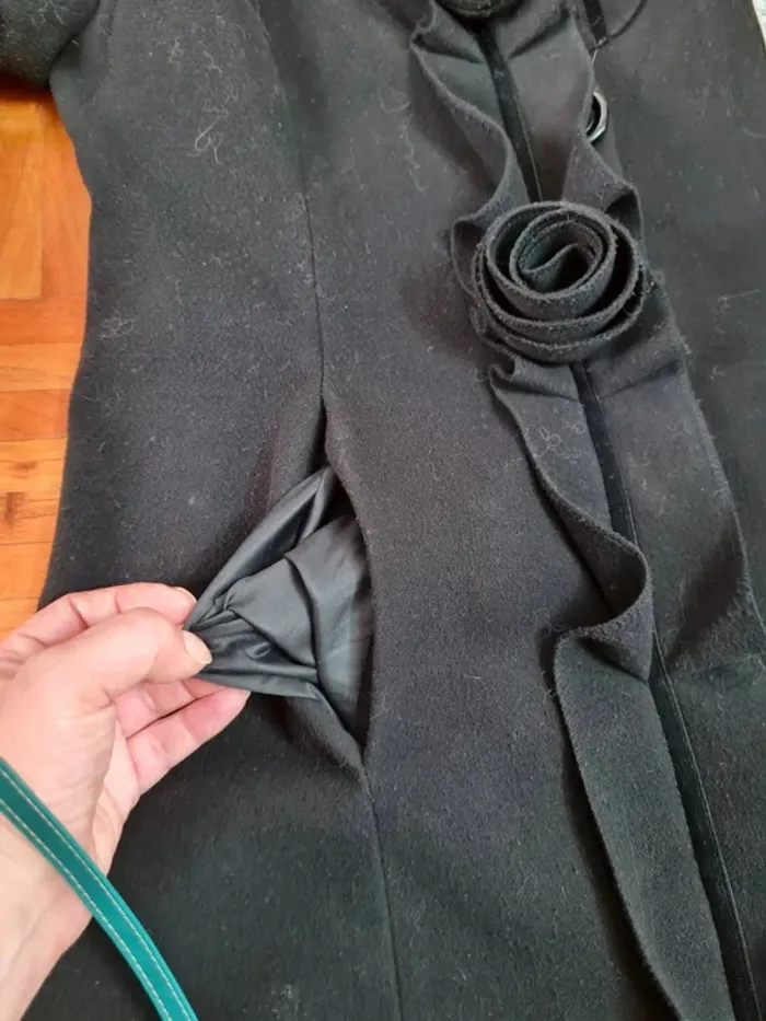Manteau femme 70% laine 889hhn T38 - photo numéro 15