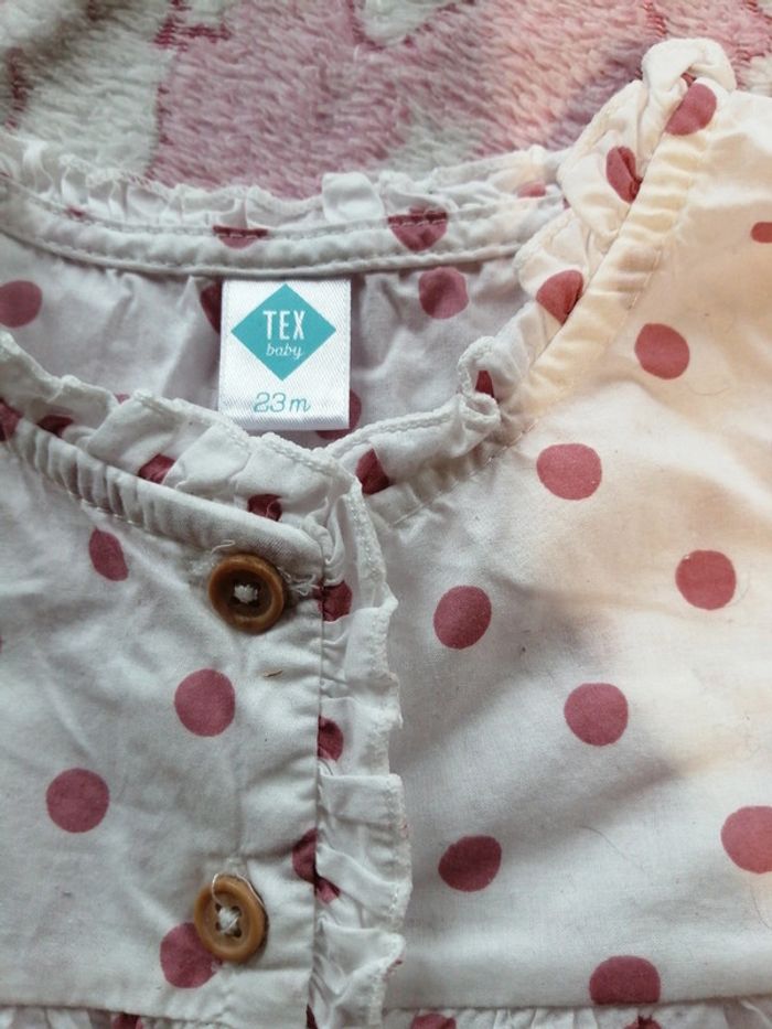 Blouse à pois vintage - photo numéro 4