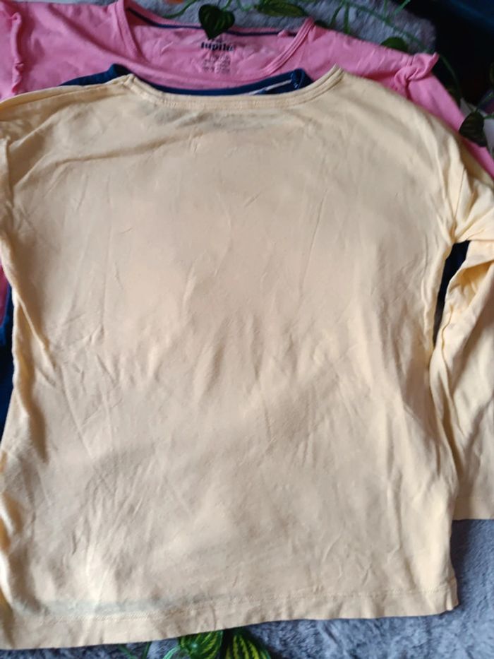 Lot de 4 tee-shirts manches longues 4/6 ans 110/116 - photo numéro 7