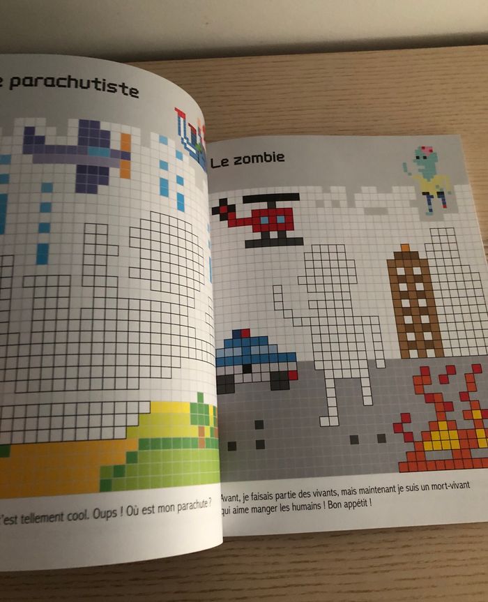 Coloriage en pixels, héros et super-héros - photo numéro 4