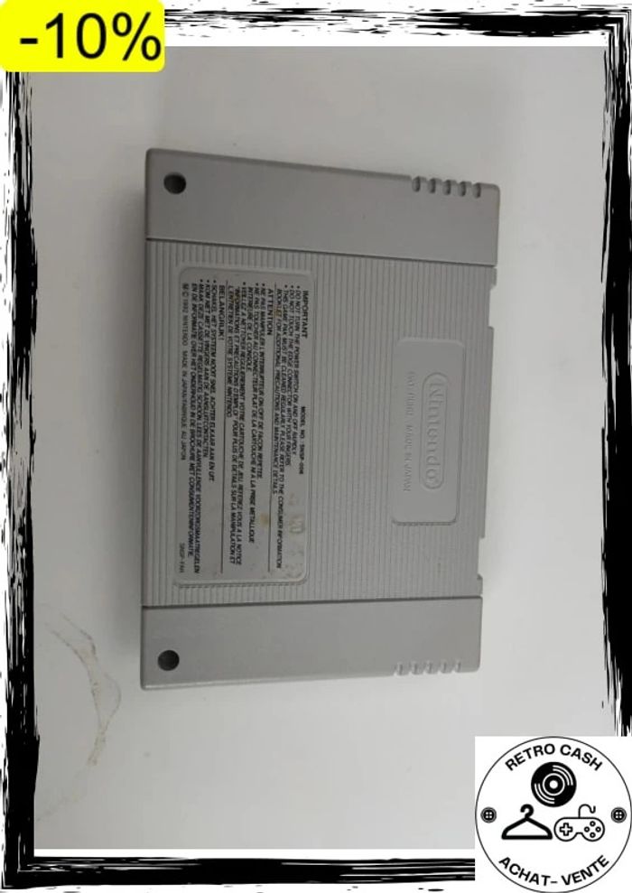 NBA Jam PAL Super Nintendo fah complet snes - photo numéro 5