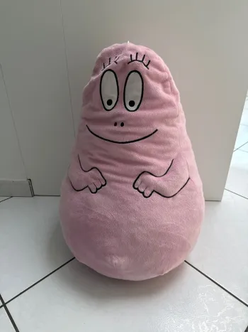 Grande peluche barbe à papa