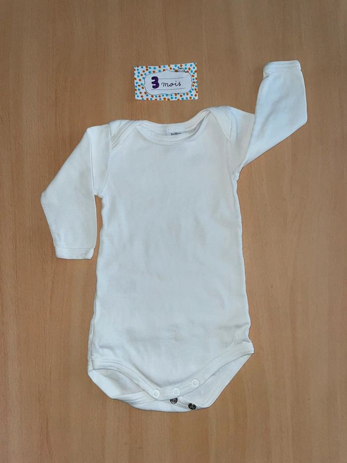 Body Petit Bateau 3 mois