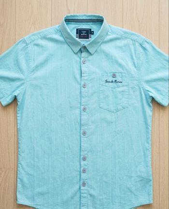 Chemise Bleu Ciel Terre de Marins - Style Casual
