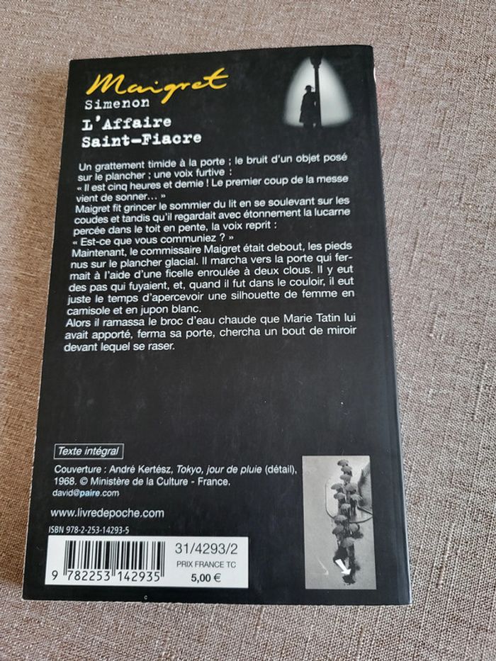 Maigret - L'Affaire Saint-Fiacre de Georges Simenon - photo numéro 2