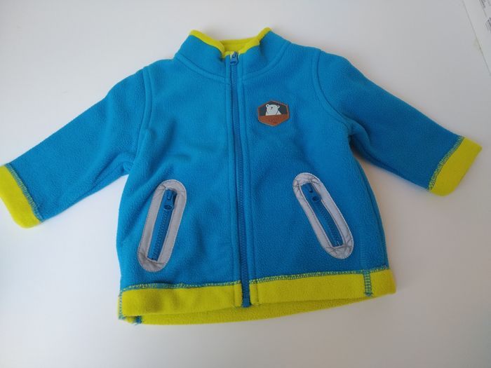 Veste polaire zippé 6 mois