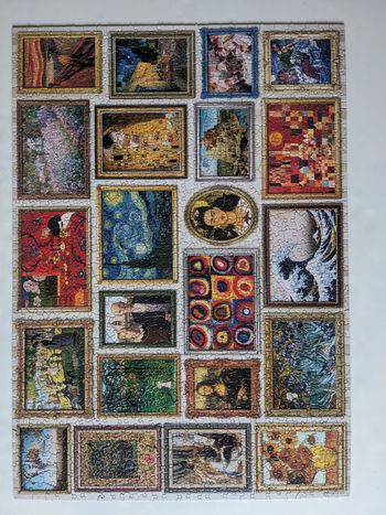 Puzzle fine art collection