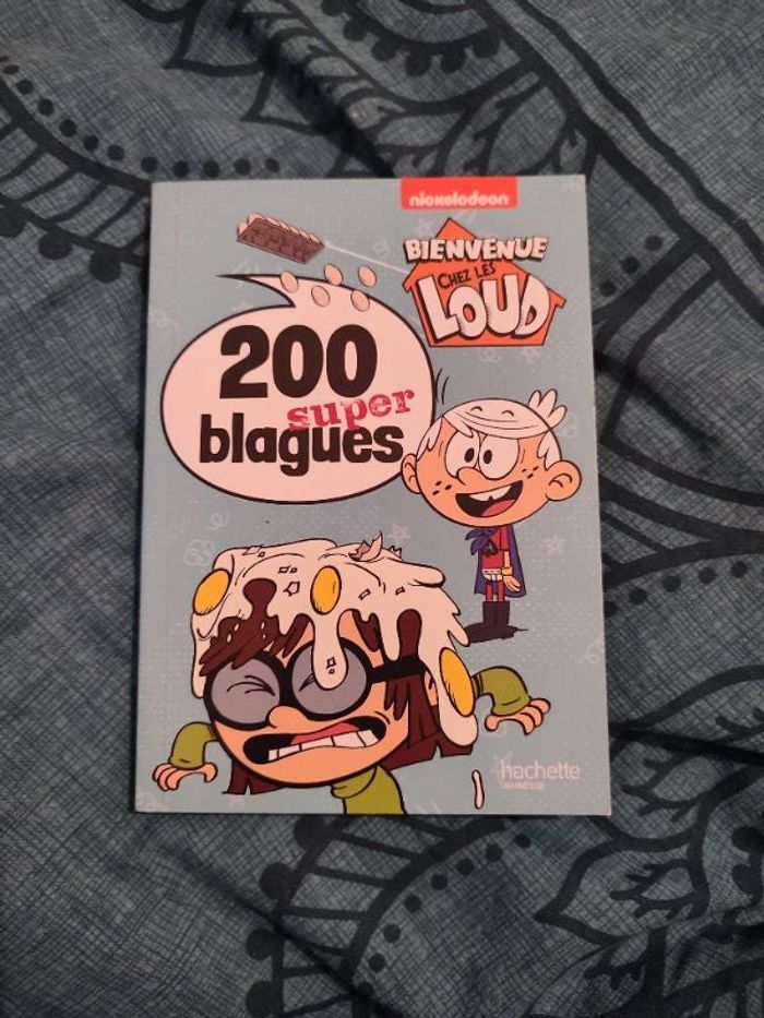 Livre de 200 blagues Bienvenue chez les Loud
