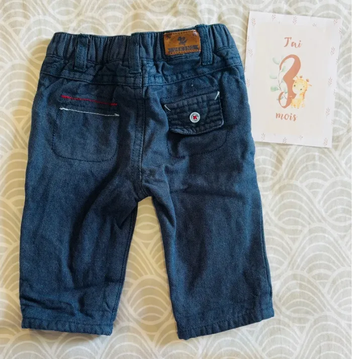 Pantalon garçon - Sergent Major – 3 mois - photo numéro 2