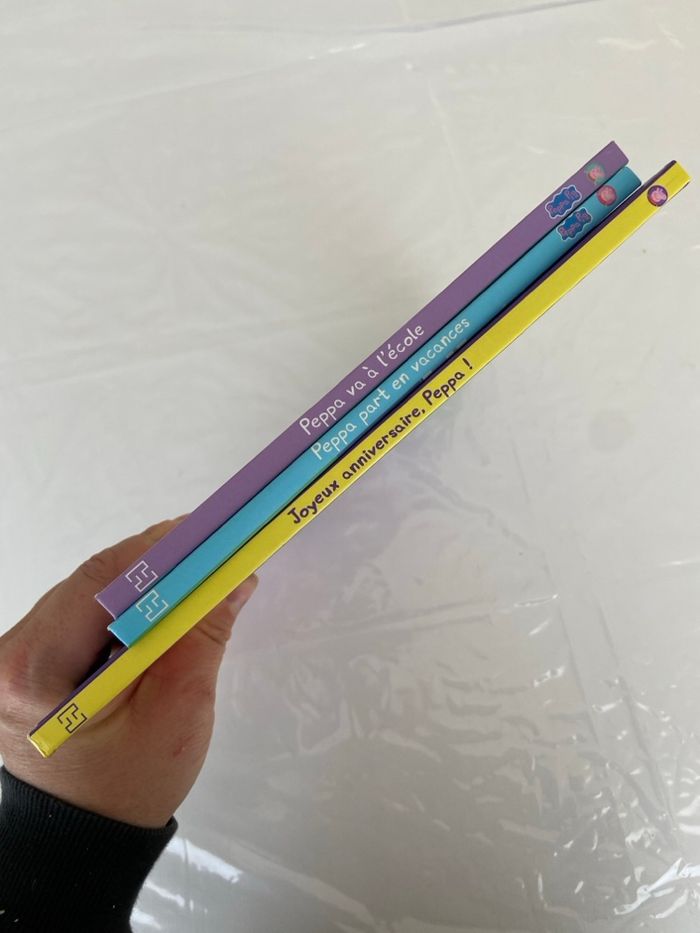 Lot de 3 livres cartonnés Peppa Pig – Éditions Hachette - photo numéro 3